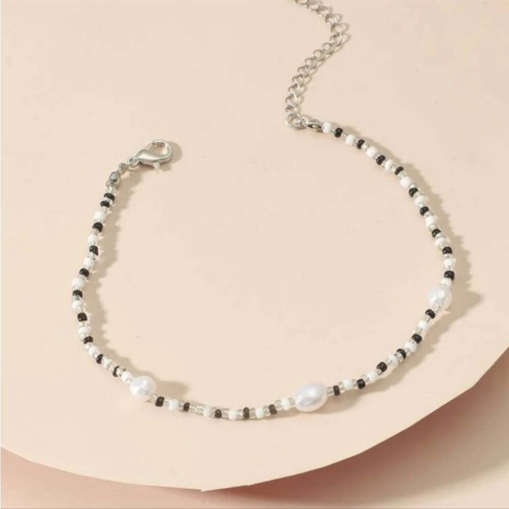 PEARL ANKLE BRACELET - Picture 2 of 4